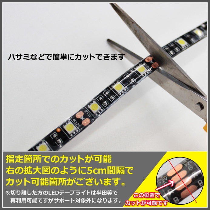 LEDơץ饤 ɿ 12V 5m 3å ١ ֥12cm