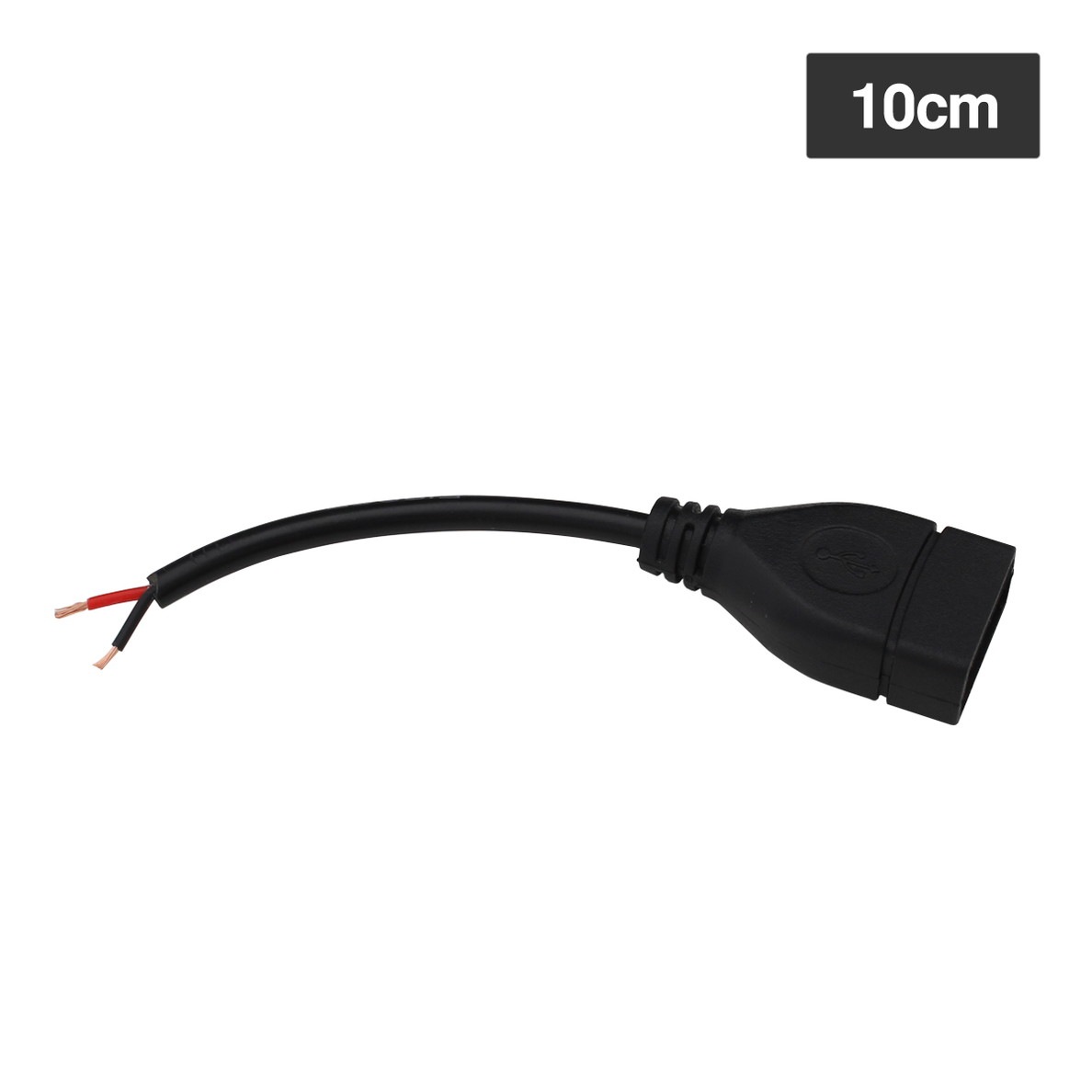 USB Type-A �ڤ�äѤʤ� �Ÿ������֥� �ù��� 2�� �Żҹ��� �᥹ 10cm