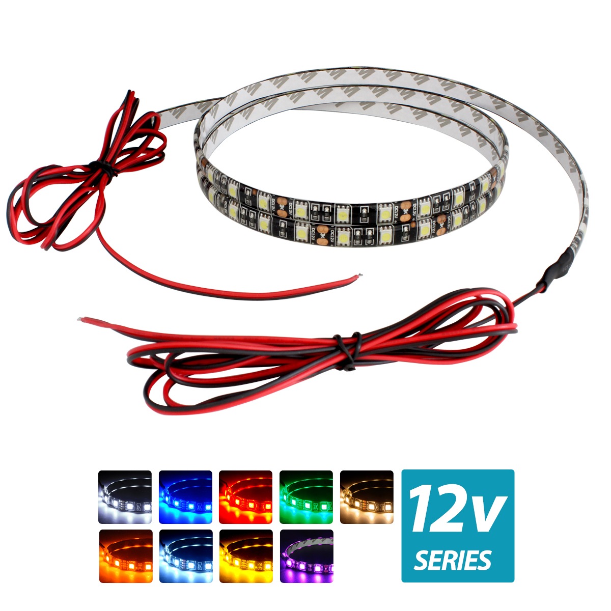LED�ơ��ץ饤�� �ɿ� 12V 30cm 3���å� ���١��� �����֥�1.5m ξü��