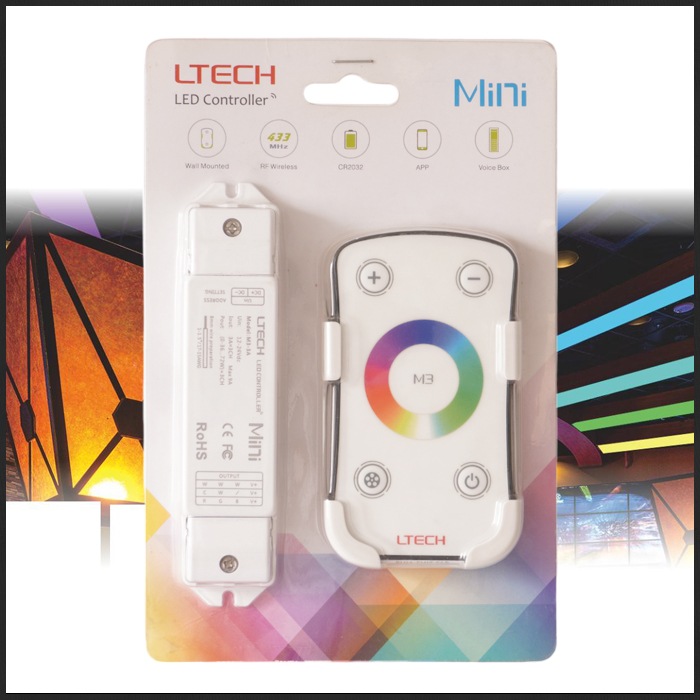 LTECH Mini���꡼�� RGB Controller M3-3A (M3) RF ��⥳��Ĵ����