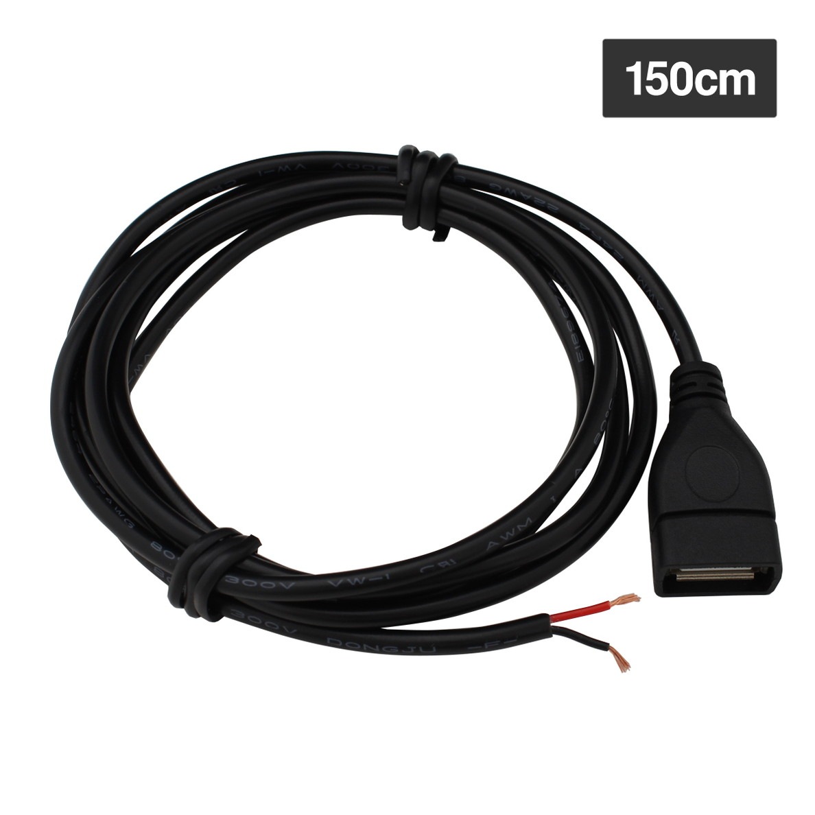 USB Type-A �ڤ�äѤʤ� �Ÿ������֥� �ù��� 2�� �Żҹ��� �᥹ 1.5m