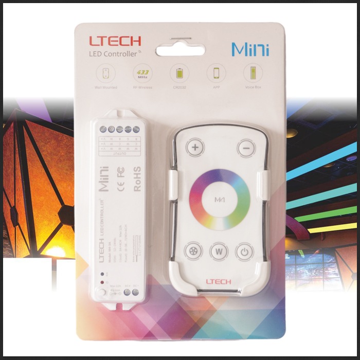 LTECH Mini���꡼�� RGBW Controller M4-3A (M4) RF ��⥳��Ĵ����