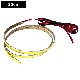 LED�ơ��ץ饤�� 12V 30cm COB �� �ɥåȥ쥹 ��ü�� ��١��� �����֥�1.5m 2������