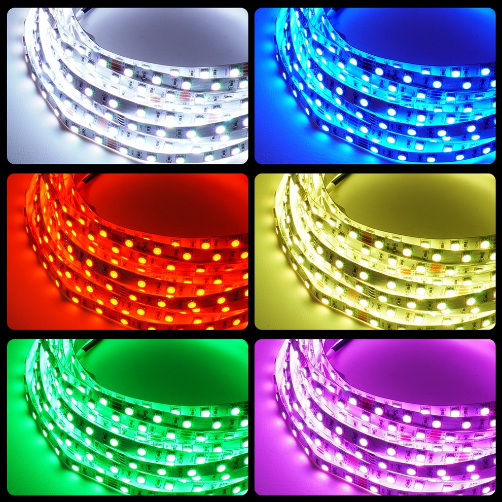 ��RGB 1000cm��1�ܥ��åȡ� ���ɿ�RGB�ơ��ץ饤��24V+RFĴ����+�б������ץ����դ�