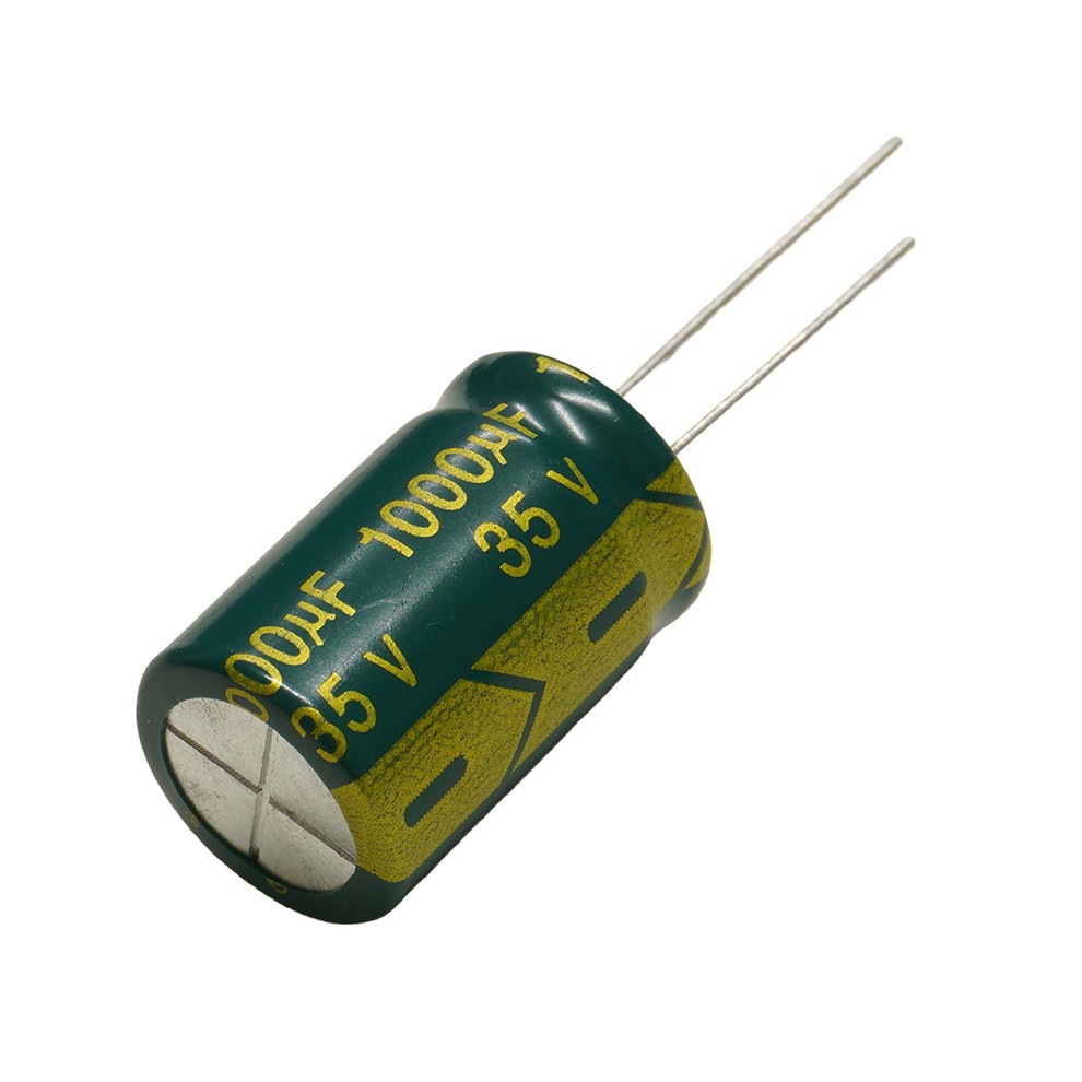 アルミ電解コンデンサ（ラジアルリード形） 35V 1000uF 13×21mm JWCO