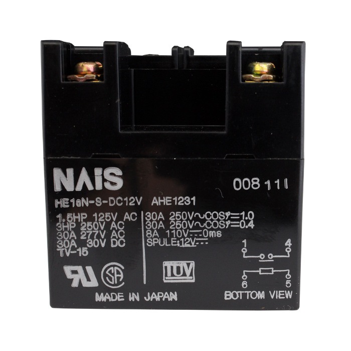 [s158] Relay (HE1aN-S-DC12V) 12VDC Panasonic (1��)