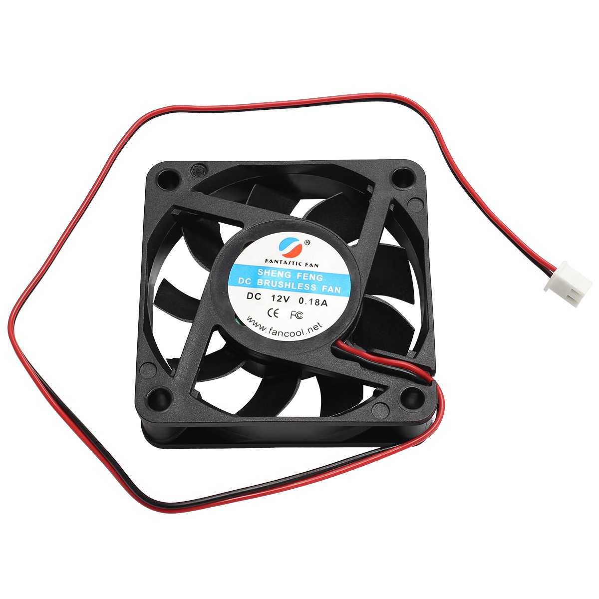 DC�ե��� 6x6x1.5 12V 4500RPM 1��