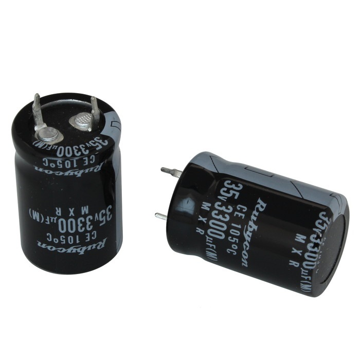 �Ų򥳥�ǥ󥵡� 35V 3300��F 30x20 Rubycon 10��