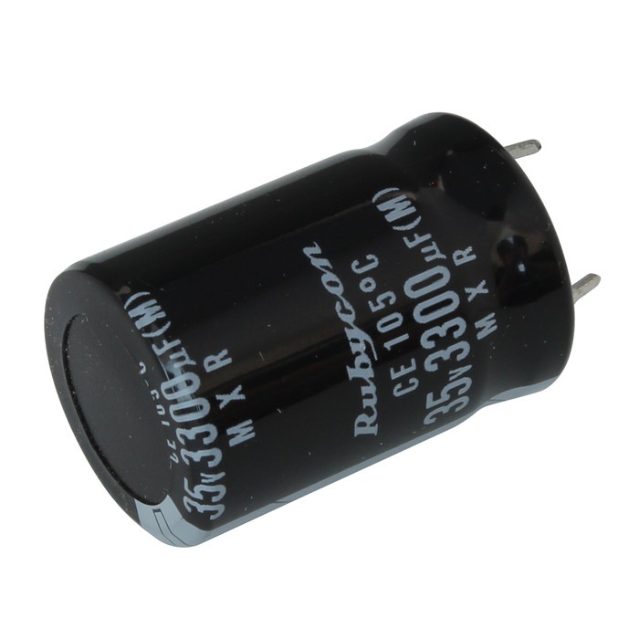 �Ų򥳥�ǥ󥵡� 35V 3300��F 30x20 Rubycon 10��