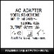 AC�����ץ��� �����Ÿ� 5V 1A 5W L��8�糧�å� 5.5mm 2.1mm PSEǧ�� 1ǯ�ݾ�