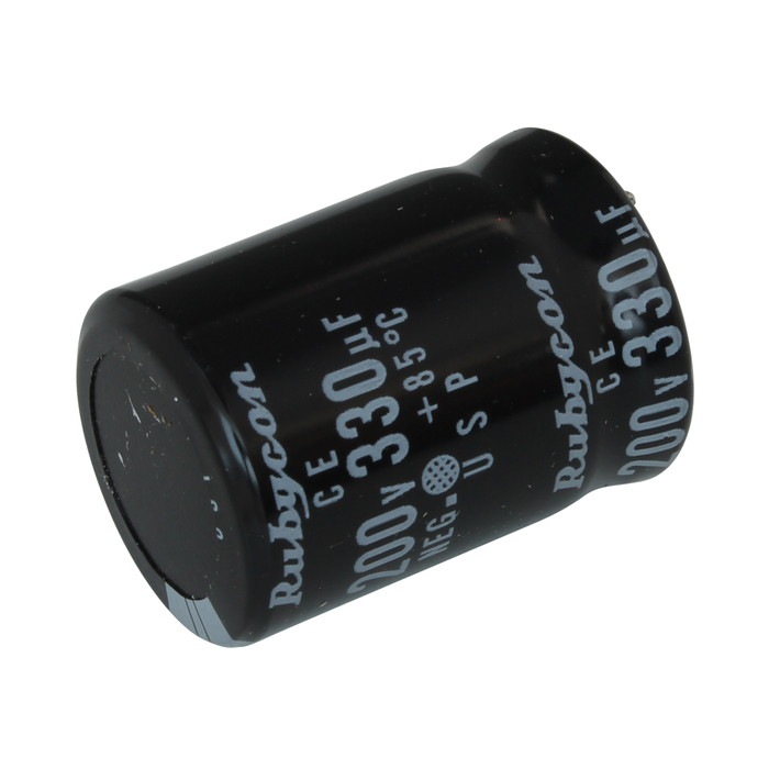 �Ų򥳥�ǥ󥵡� 200V 330��F 30x22 Rubycon 10��