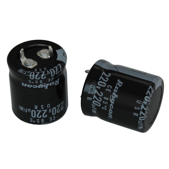 Ų򥳥ǥ󥵡 220V 220F 25x22 Rubycon 10