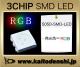 LED���å� SMD 5050 3���å� RGB ������ �Żҹ��� DIY 100��