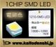 LED���å� SMD 1210 1���å� �ŵ忧 �Żҹ��� DIY 3.0V-3.2V 30mA 1000mcd-1200mcd 100��
