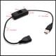 USB �ɿ�LED�ơ��ץ饤�� 1���å� ��١��� 1.5m �����å��դ� ��Ĺ�����֥� 15cm DC5V