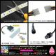 ���ޥ���50cm 1�ܥ��å� ���ɿ� RGB LED�ơ��ץ饤�� RFĴ���� �б��Ÿ��դ�