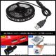 USB �ɿ�LED�ơ��ץ饤�� 1���å� ���١��� 1m �����å��դ� ��Ĺ�����֥� 15cm DC5V