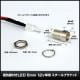 LED ȯ������������ 5mm ˤ�Ʒ� 12V���� ���դ� �����֥�18cm ��������֥饱�å� 10��