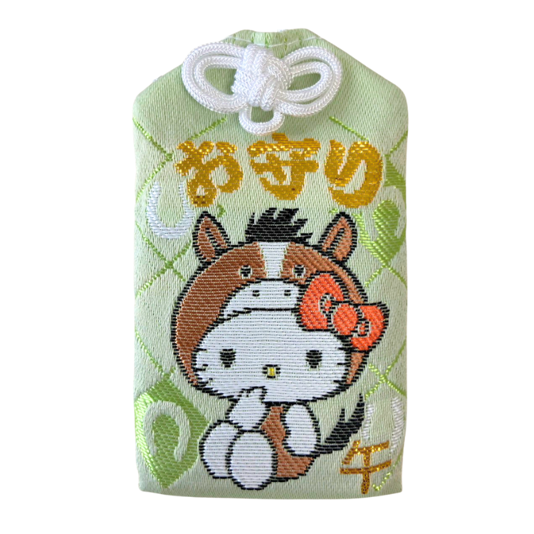 レア！えんぎもんシリーズ　ひょうたんゴールドキティお守り付き サンリオ キティ守り（うま年） | お守り | 埼玉厄除け開運大師・龍泉寺