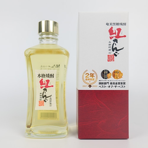 紅さんご 瓶(箱入) (300ml) 40度 | 紅さんご | (株)奄美大島開運酒造