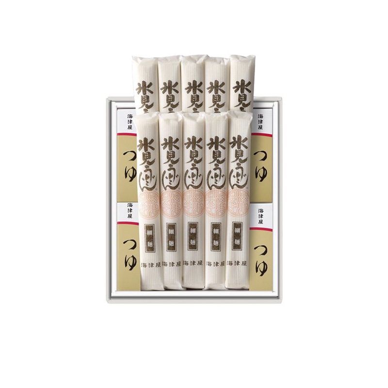 細麺10本・つゆ20袋セット