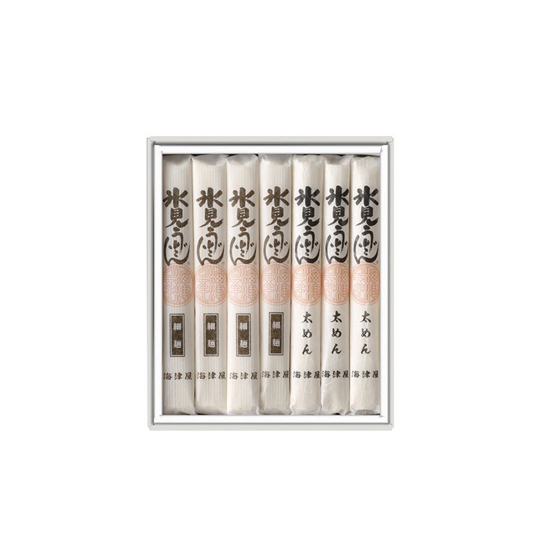 細麺4本・太めん3本セット