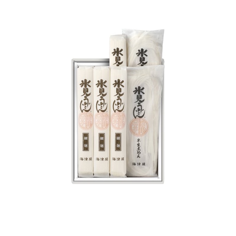 細麺4本・半生太めん2束セット