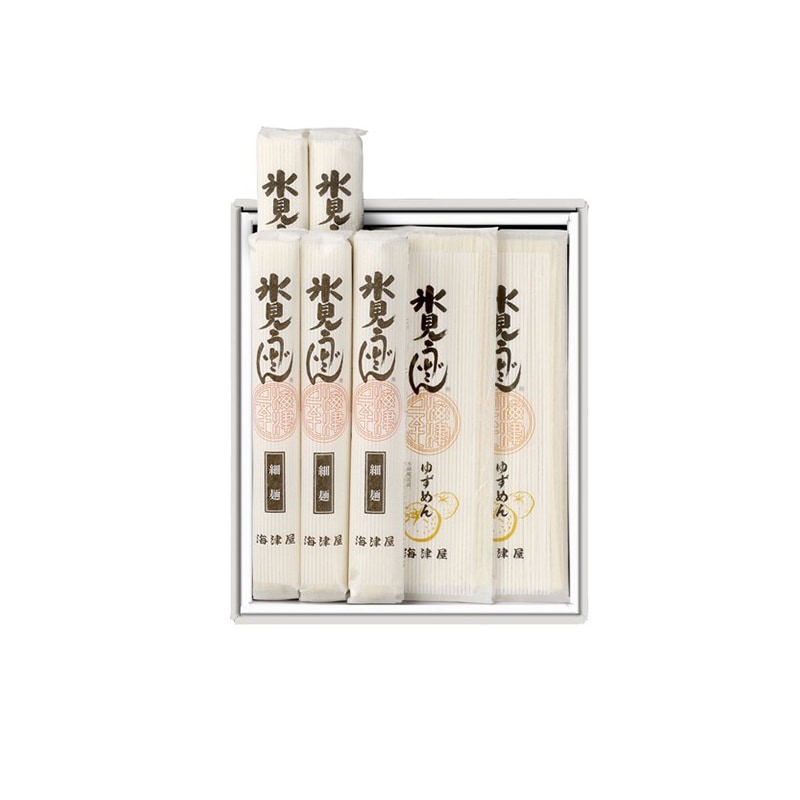 細麺5本・ゆずめん2束セット