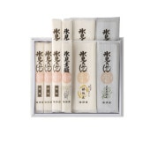 細麺4本・素麺2本・餅めん2束・よもぎめん2束セット