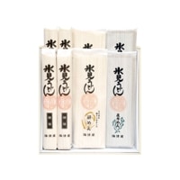 細麺4本・餅めん2束・昆布めん2束セット