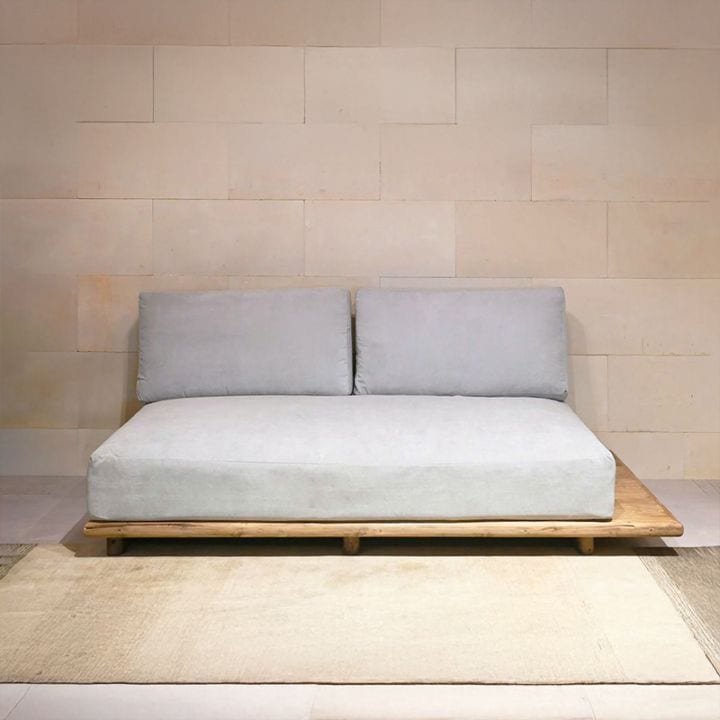 ウッドソファ（3人掛け）