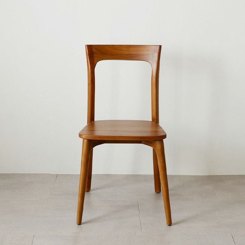 ポロス ダイニングチェア（板座）