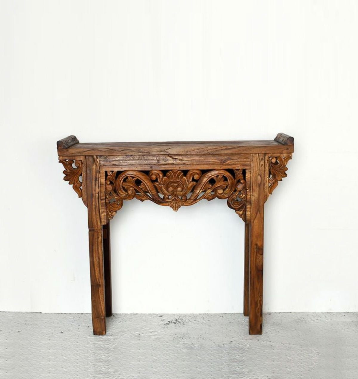 CHISTA/チーク古材 コンソールテーブル（W100）