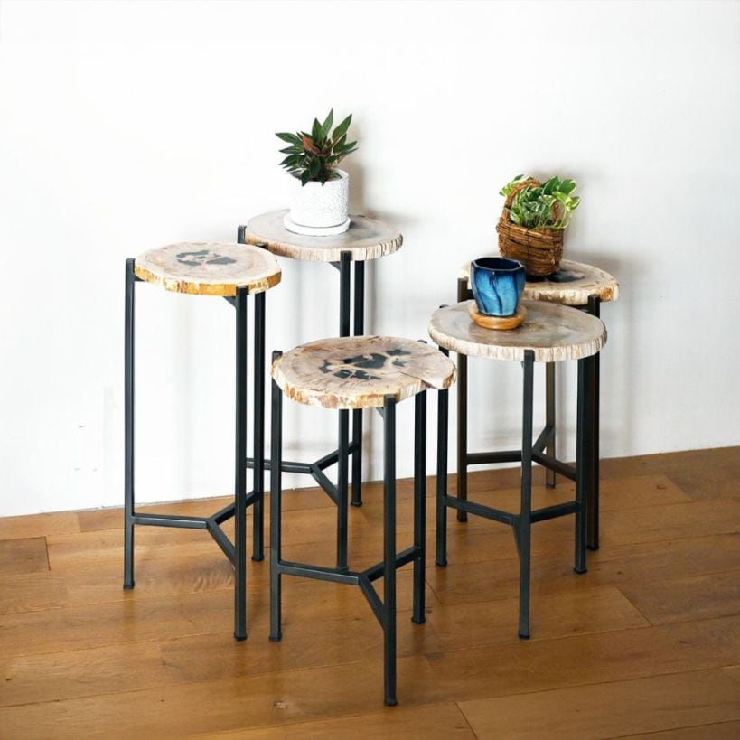 木化石 サイドテーブル