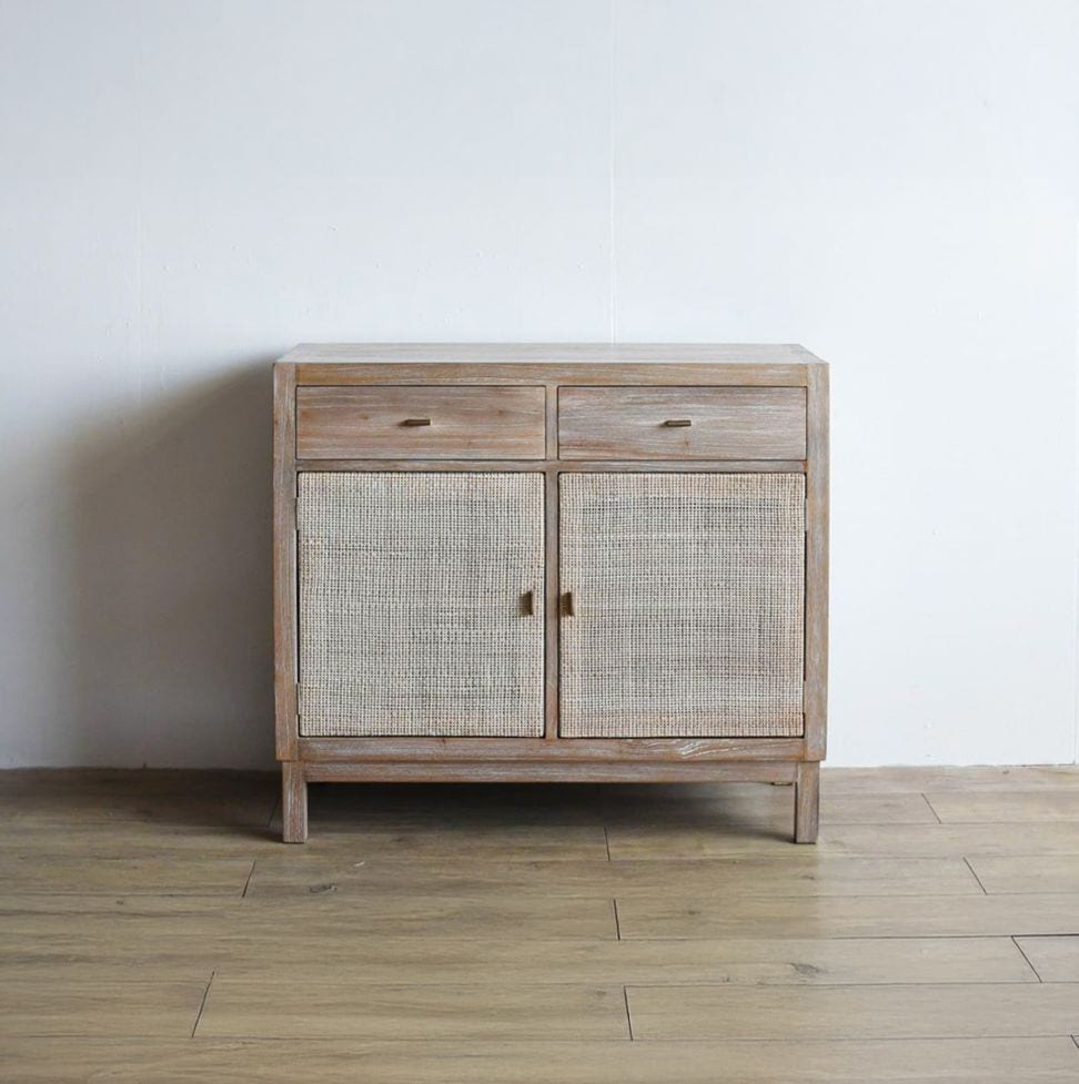 LaMer/ラタンキャビネット(W95)