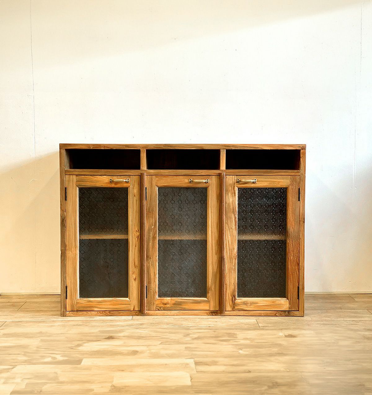 UKKO/チーク古材 キッチンキャビネット