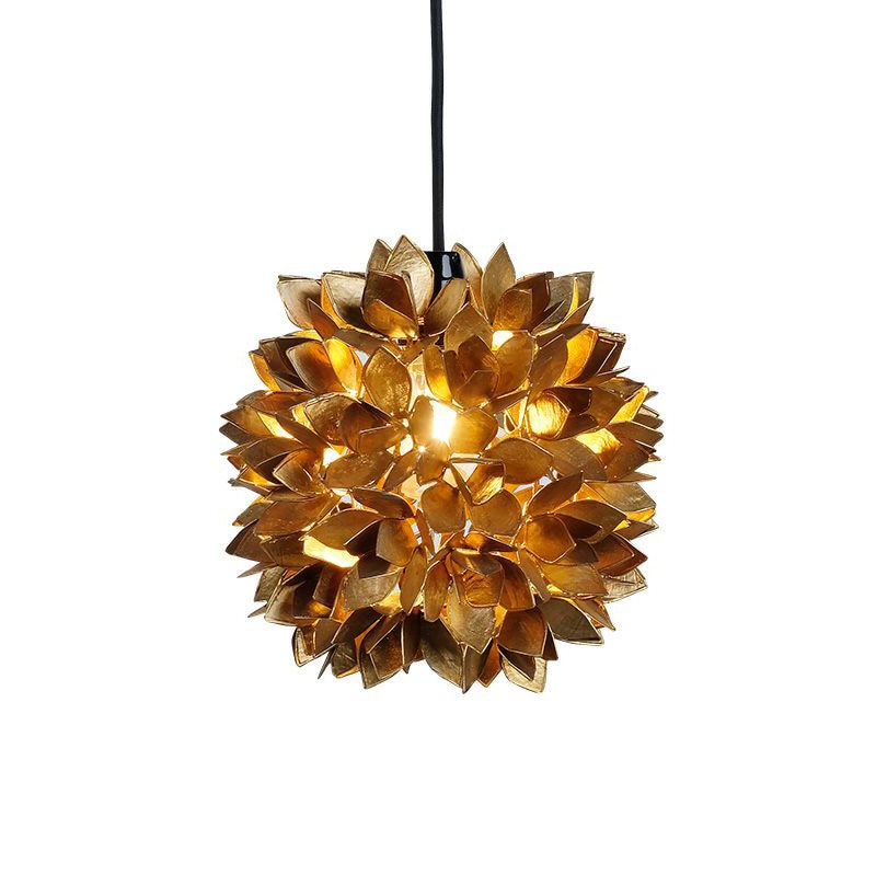 カピスシェル フラワーランプ(S)ゴールド