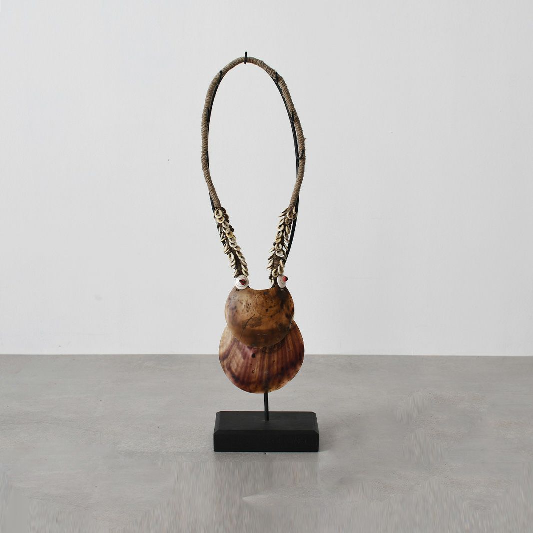 シェルネックレス　オブジェB