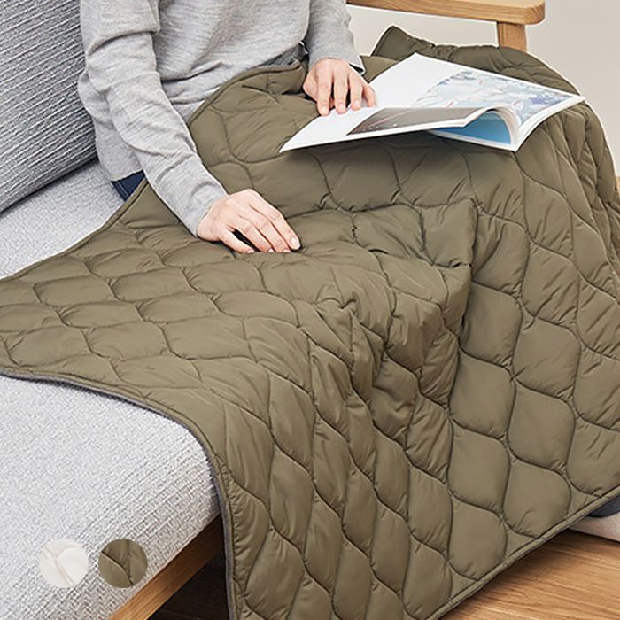 あったかキルティング USB給電式3WAYブランケット