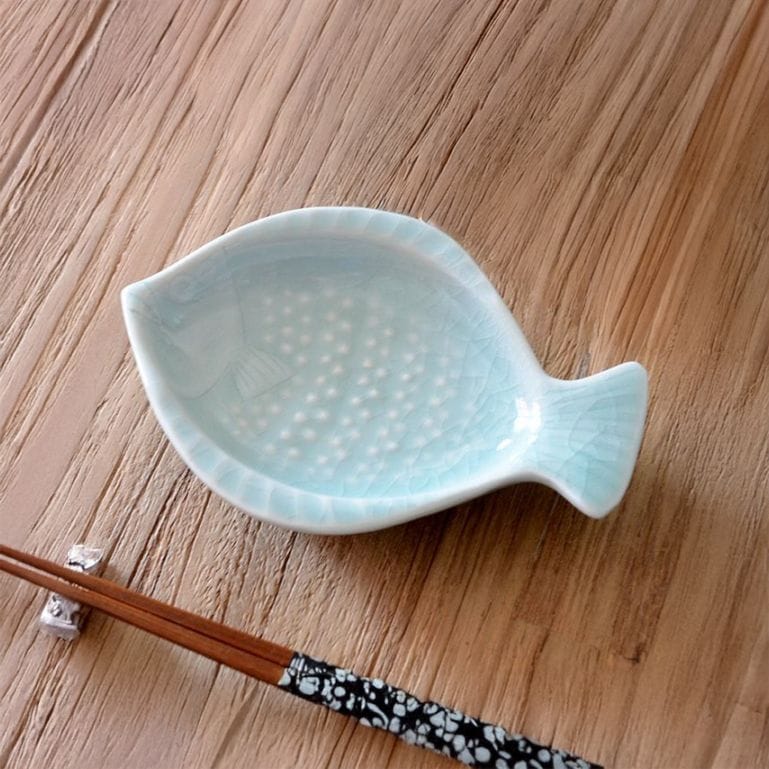 セラドン焼き おさかな小皿