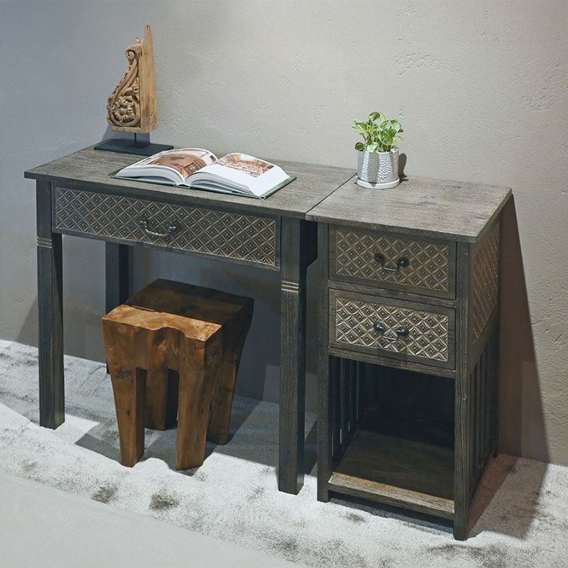 MUSCA/コンソールデスクセット(GY)