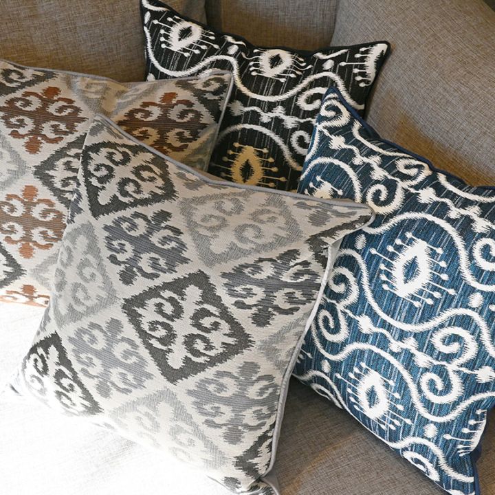 ダマスク クッションカバー(45角)