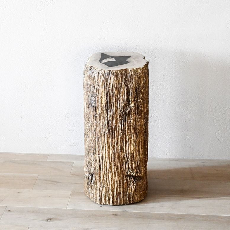 木化石サイドテーブル