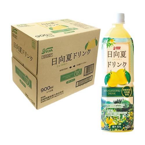 日向 日向夏ドリンク30%900mlPET (12本入) | 宮崎県農協果汁（サンA）公式