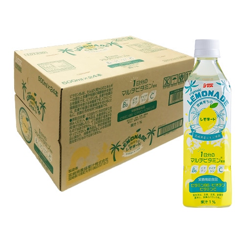 宮崎育ちのレモネード500mlPET(24本入) | 宮崎県農協果汁（サンA