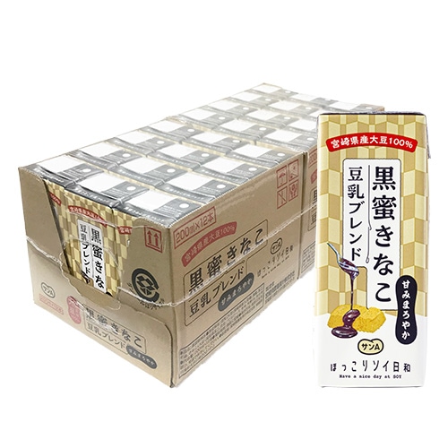 黒蜜きなこ豆乳ブレンド200ml