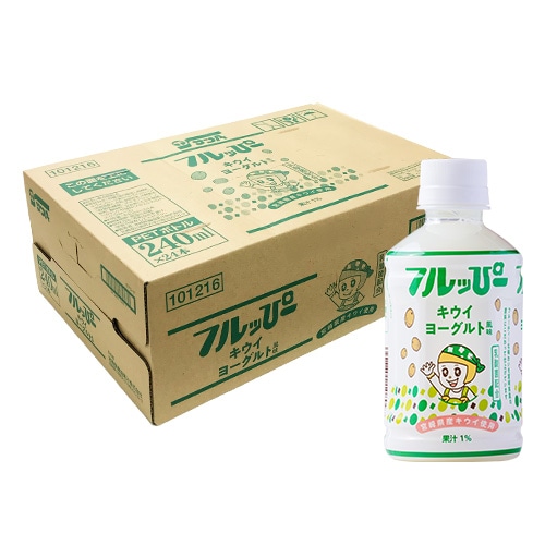 フルッぴーキウイヨーグルト240mlPET(24本入)