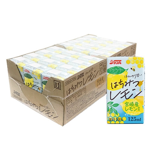 はちみつレモン125ml紙パック | 宮崎県農協果汁（サンA）公式
