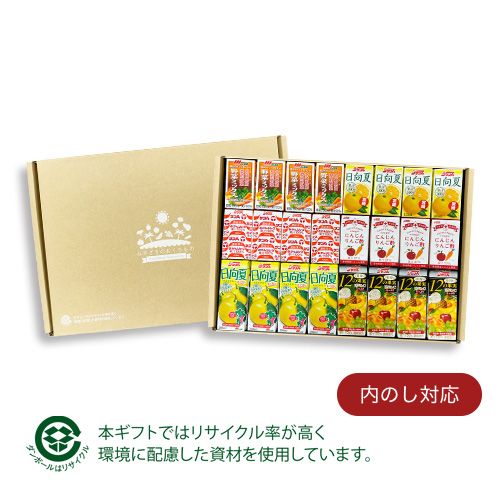 宮崎発バラエティ２４本紙パックギフトD