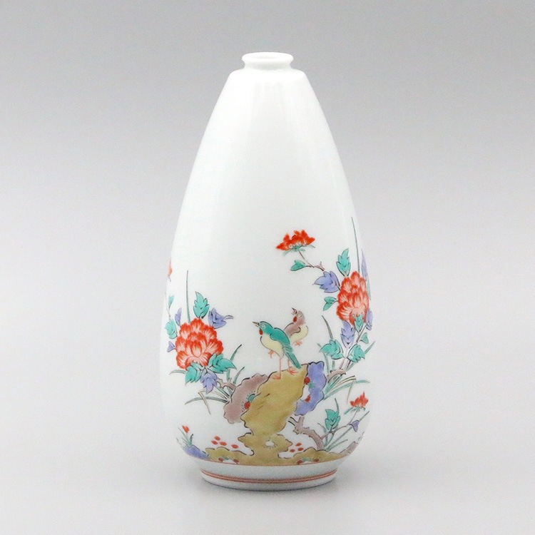 一輪生 釣鐘形大 牡丹鳥文 商品画像1